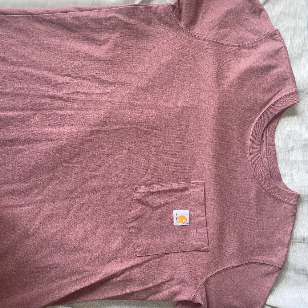WOMEN'S LOOSE FIT HEAVYWEIGHT SHORT-SLEEVE POCKET T-SHIRT